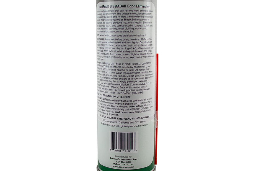 Picture of BullSnot Blast A Bull Odor Eliminator