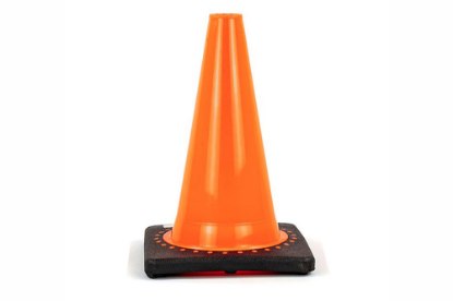 Picture of Hi-Way Safety Orange Non-Reflective Traffic Cone