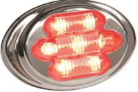 Picture of MAXXIMA Mini Oval LED Clearance Light with Tiered Bezel