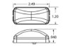 Picture of Truck-Lite Rectangular 1 Diode Marker Clearance Light w/ Bracket Mount