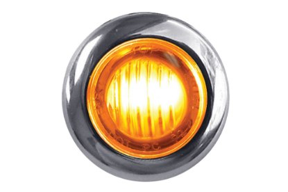 Picture of Trux Accessories 3/4" Amber Marker Round LED Light