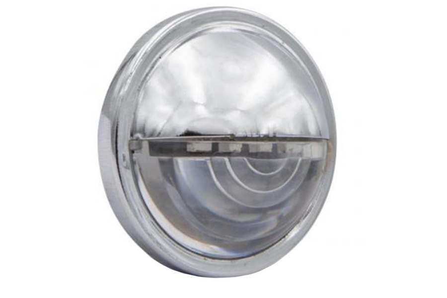 Picture of Maxxima LED License Light 1.5" Stainless Steel Chrome Bezel