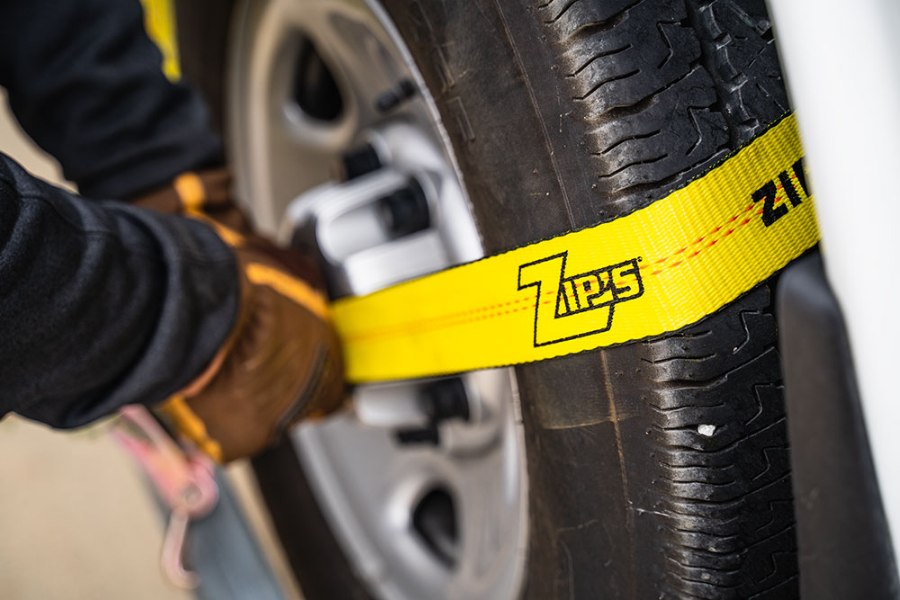 Picture of Zip's Wheel Lift Tie-Down Strap with D-Ring