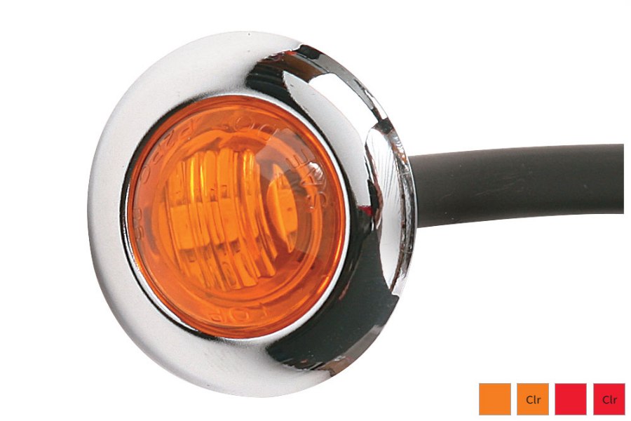 Picture of MAXXIMA 3/4" Mini Combination Clearance/Marker Lights - Chrome Cover