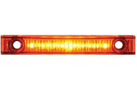 Picture of MAXXIMA Clearance Marker Light, P2PC, Rectangular, Amber, 4"W