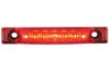 Picture of MAXXIMA Clearance Marker Light, P2PC, Rectangular, Amber, 4"W