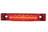 Picture of MAXXIMA Clearance Marker Light, P2PC, Rectangular, Amber, 4"W