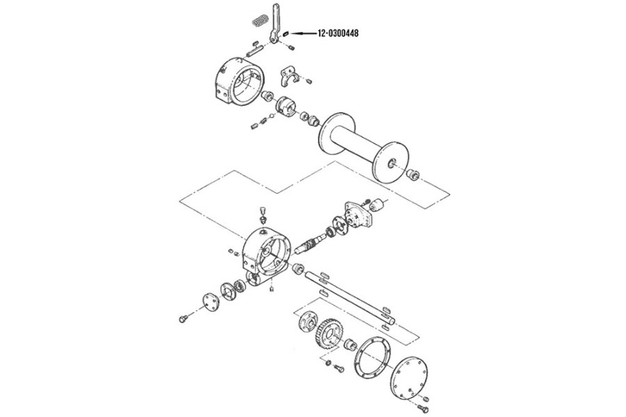 Picture of Miller Key 4 Ton Hydraulic Winch