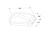 Picture of Truck-Lite Rectangular Marker Clearance Light w/ Bracket Mount