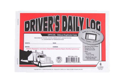 Picture of JJ Keller Driver's Daily Log Book