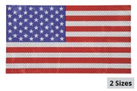 Picture of Orafol Reflexite Daybright Retroreflective American Flag Decal