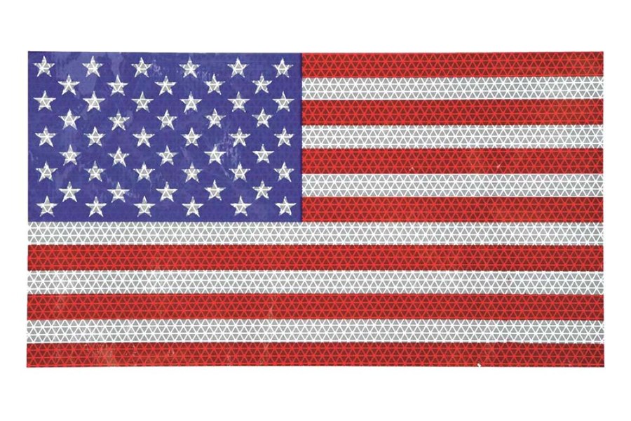 Picture of Orafol Reflexite Daybright Retroreflective American Flag Decal