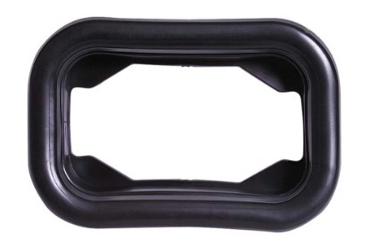 Picture of Maxxima 3" x 5" Rectangular Black Grommet