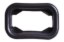 Picture of Maxxima 3" x 5" Rectangular Black Grommet