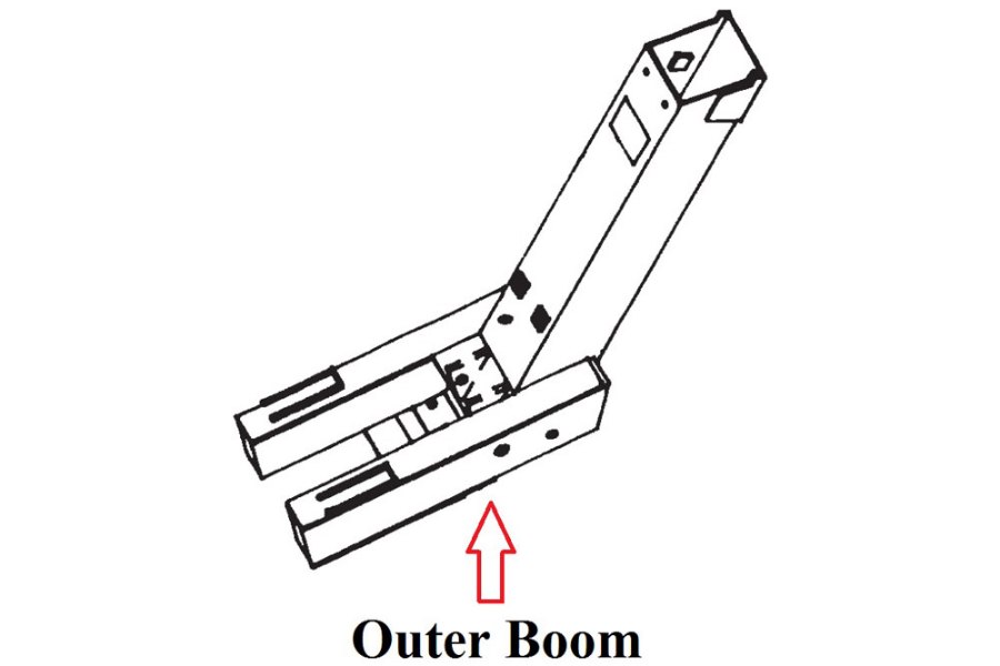 Picture of Stinger Outer Boom Weldment