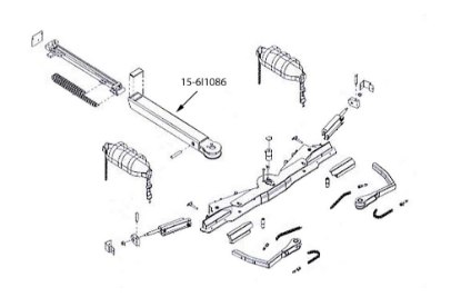 Picture of Miller Wheel Lift Inner Boom, Chevron Renegade