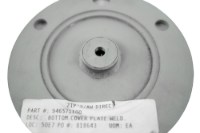 Picture of Bottom Cover Plate Weld.