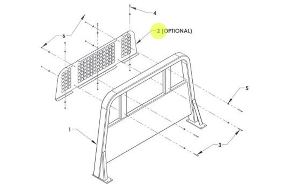 Picture of Miller Cab Protector W/ Windscreen
