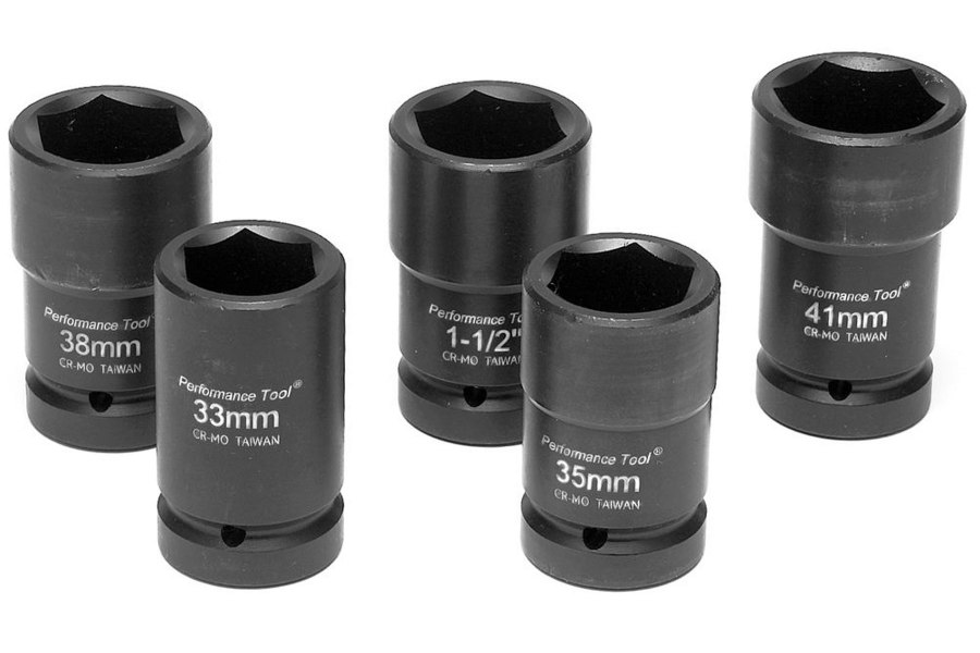 Picture of Socket Set, Budd 1" Drive 5 Pc