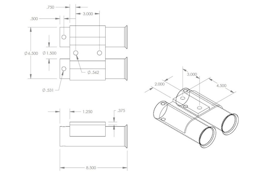 Picture of Cable Tie Back Tube