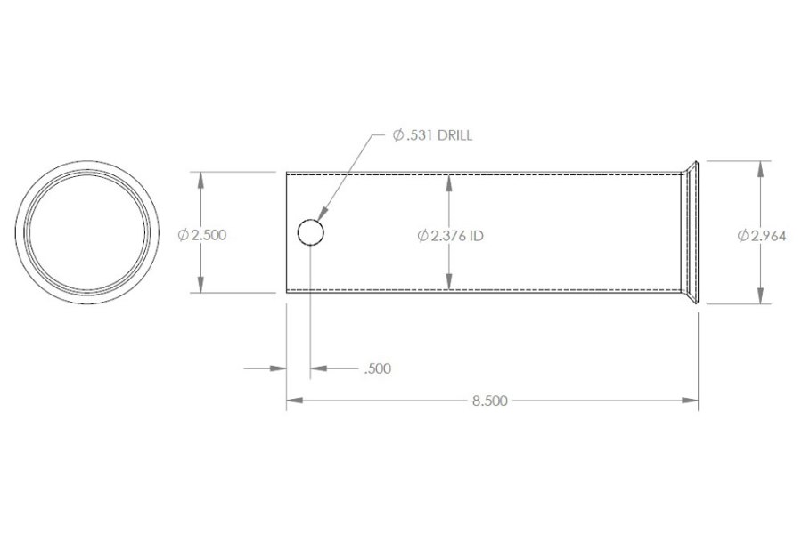 Picture of Calbe Tie Back Tube