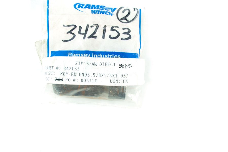 Picture of Key-Rd Ends,5/8X5/8X1.937