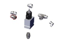 Picture of In The Ditch, JIC 90 DEG Return to Tank Valve