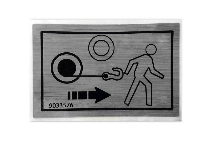 Picture of Miller Free Spool Left Hand Winch Decal