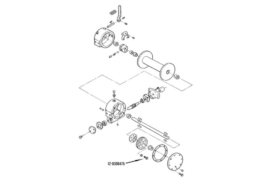 Picture of Miller, Screw Gear Mtg 400 Winch