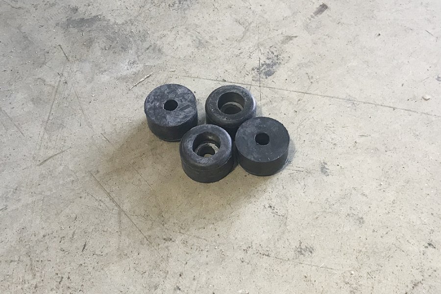 Picture of 1"W X 9/16"H Rubber Bumper