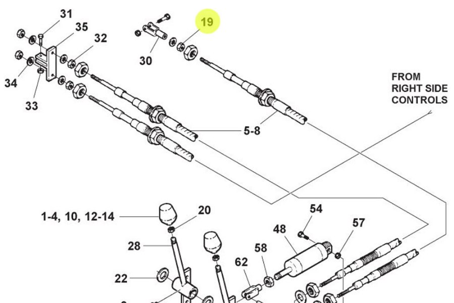 Picture of Miller 5/16-24 Hex Nut Zp