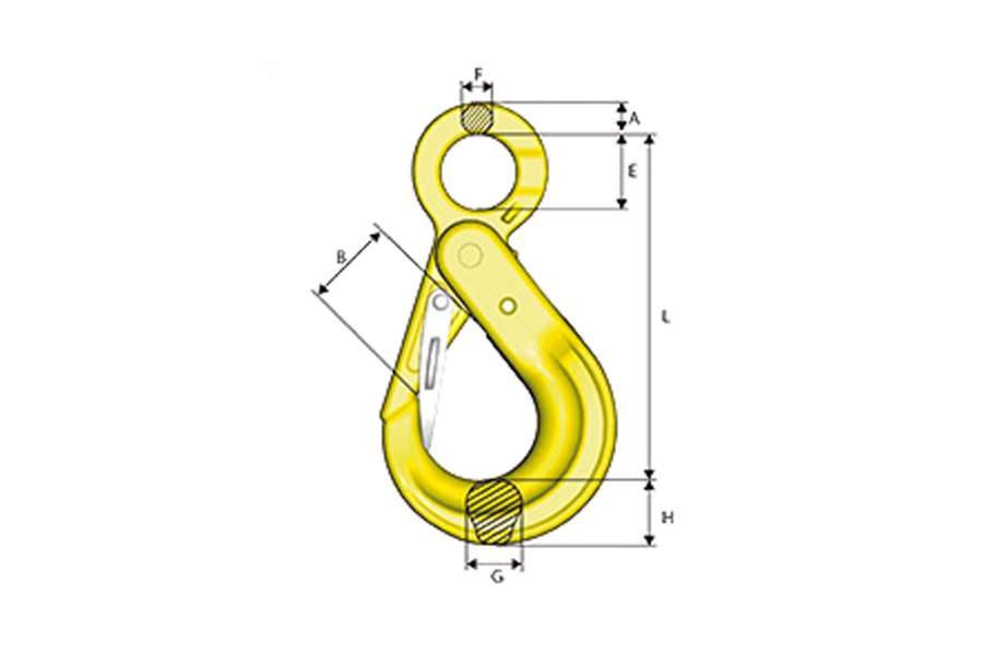 Picture of Gunnebo GrabiQ Safety Hook BKD