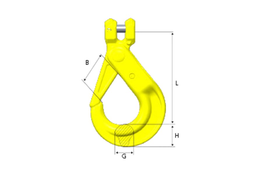 Picture of Gunnebo GrabiQ Safety Hook BKG