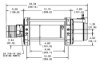 Picture of Warn 9 Series 9,000 lb. Clockwise Hydraulic Planetary Winch