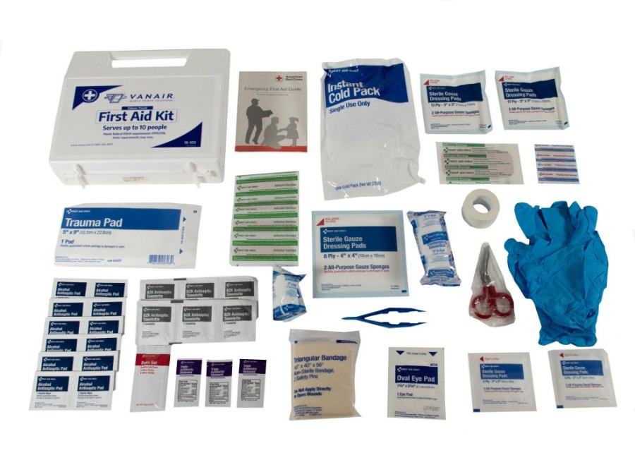 Picture of VanAir Deluxe Travel 62-Piece First Aid Kit