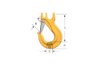 Picture of Gunnebo Classic Sling Hook ESKN/SKN with Latch