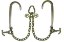 Picture of B/A V-Chain, Grade 70, 5/16" w/15" J and Hammerhead Hooks, 2'