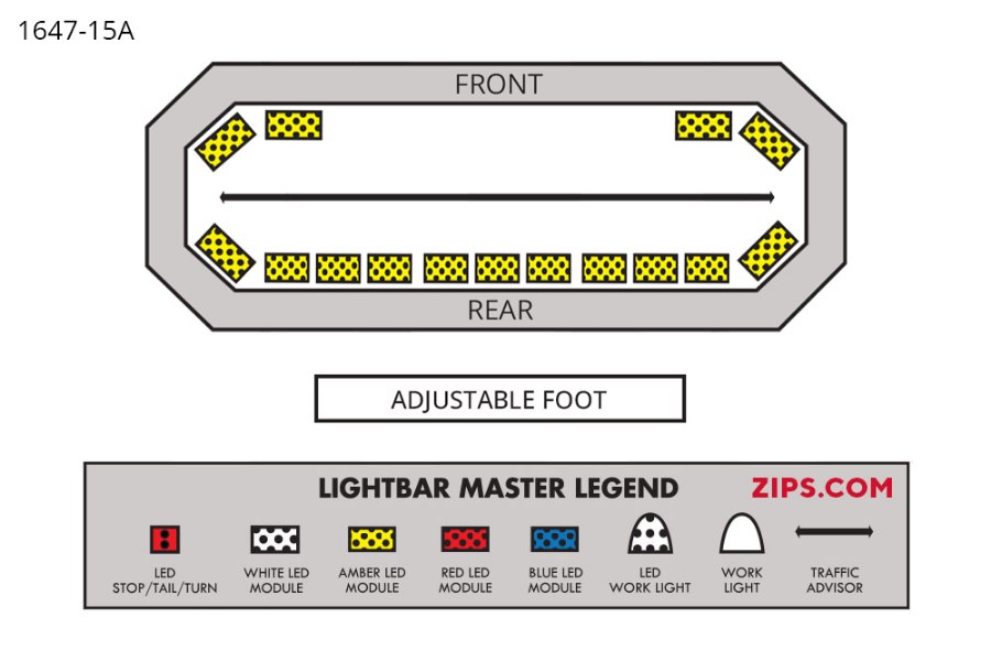 Picture of ECCO 16 Series 47" or 52" Light Bar