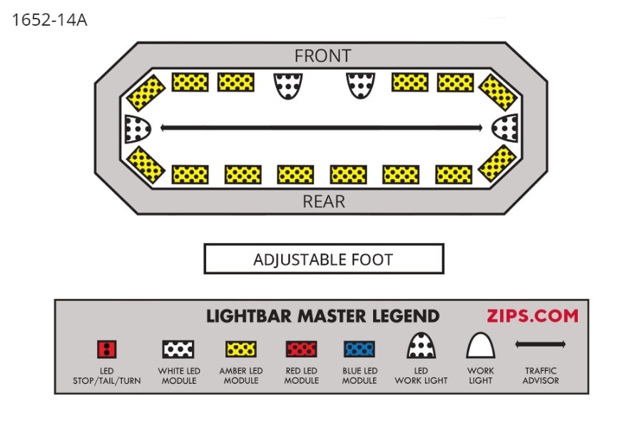 Picture of ECCO 16 Series 47" or 52" Light Bar