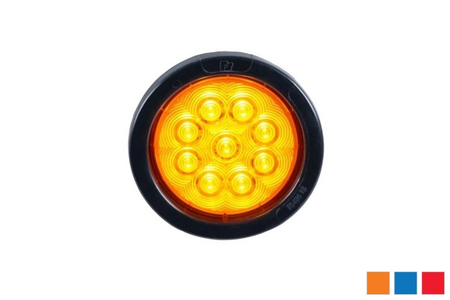 Picture of Federal Signal Flashing LED Lights Signaltech Round 4"