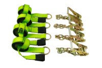 Picture of SafeAll 4 Point Tie-Down Assembly with Basket Straps