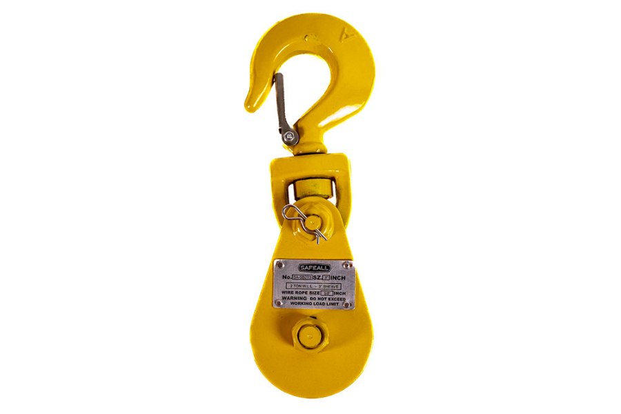 Picture of SafeAll Snatch Block with Swivel Hook