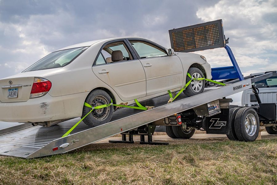 Picture of SafeAll 8 Point Tie-Down with Chains