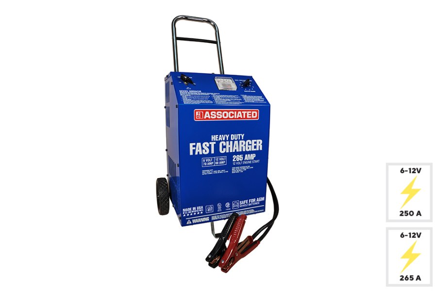 Picture of Associated 6/12 Volt Wheel Charger - AGM and Sealed Lead Acid Batteries