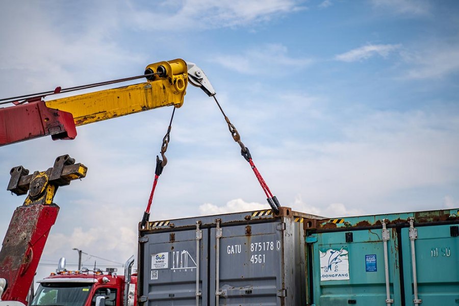 Picture of RimSling Spliced Eye Synthetic Shipping Container Slings