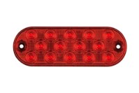 Picture of Maxxima Oval Surface Mount Warning Light 14 LED