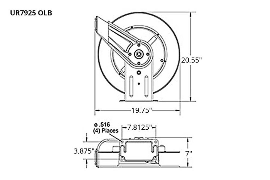 Picture of Reelcraft 7000 Series DEF Hose Reels