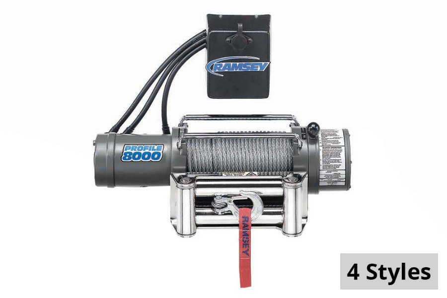 Picture of Ramsey Patriot Profile 8000R 8,000 lb. Electric Planetary Winch