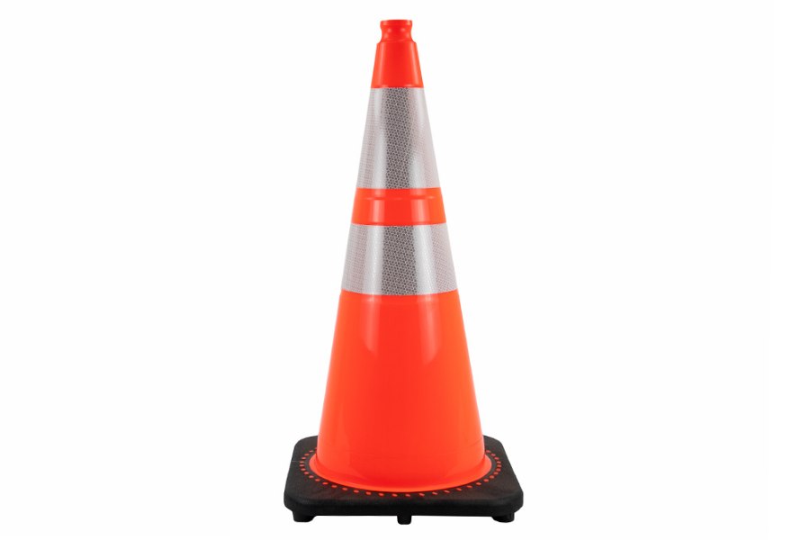 Picture of Hi-Way Safety Orange Reflective Traffic Cone