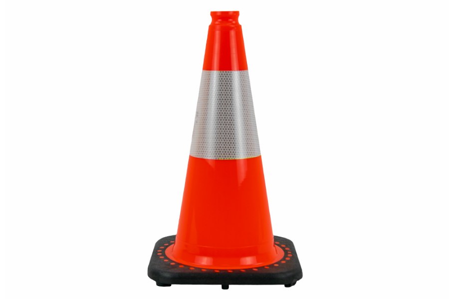 Picture of Hi-Way Safety Orange Reflective Traffic Cone